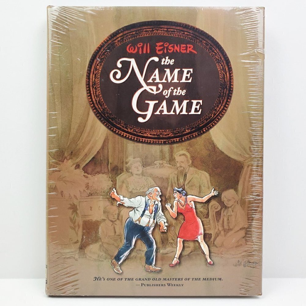 DC Comics Will Eisner Name of the Game Marriage Hardcover Comic Book Sealed